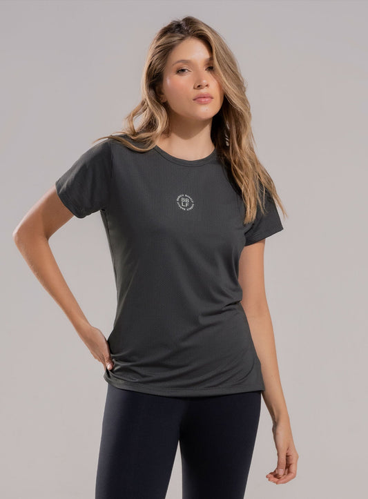 Sheer Panel Training Tee