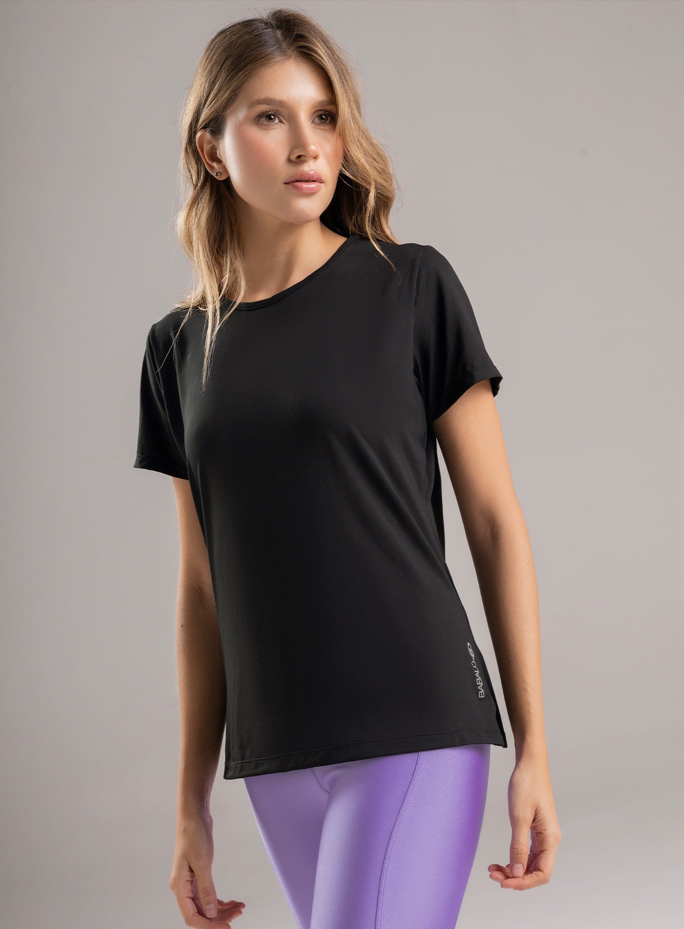 Sheer-Panel Studio Top