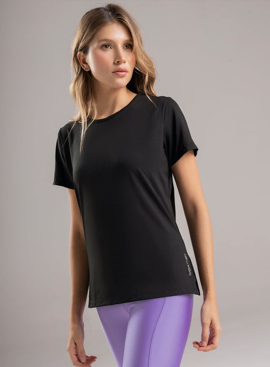 Sheer-Panel Studio Top