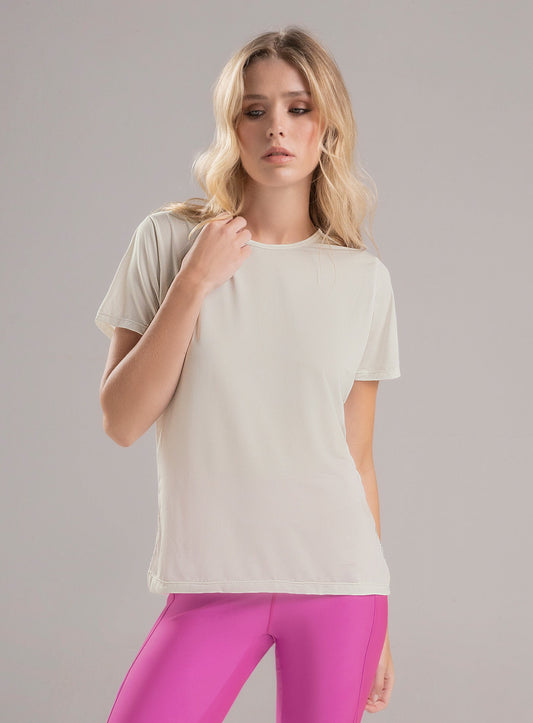 Sheer-Panel Studio Top