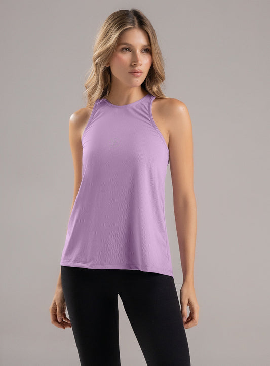 Open-Back Mesh Training Top