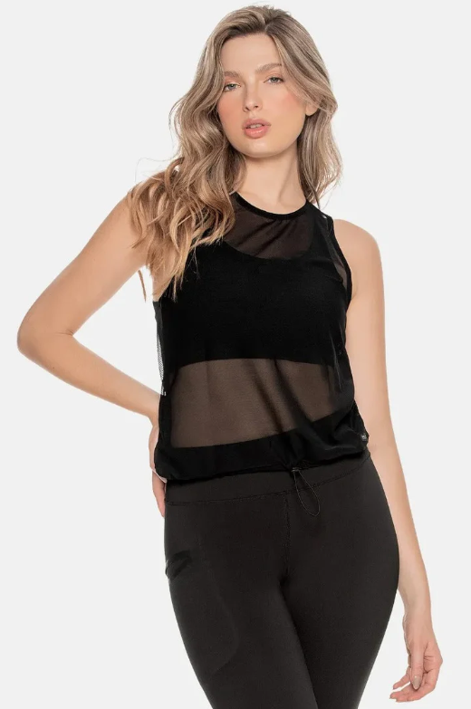 Sheer Mesh Tank